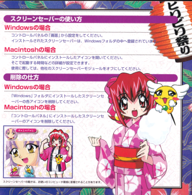 Akihabara Dennou Bako San ~Biribiri Matsuri de Wasshoi!i~ booklet page 9
