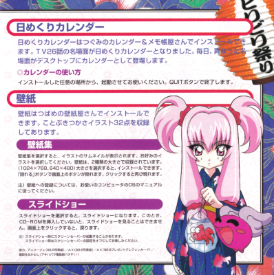 Akihabara Dennou Bako San ~Biribiri Matsuri de Wasshoi!i~ booklet page 11
